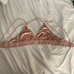 Pink Velvet Medium VS Pink Bralette